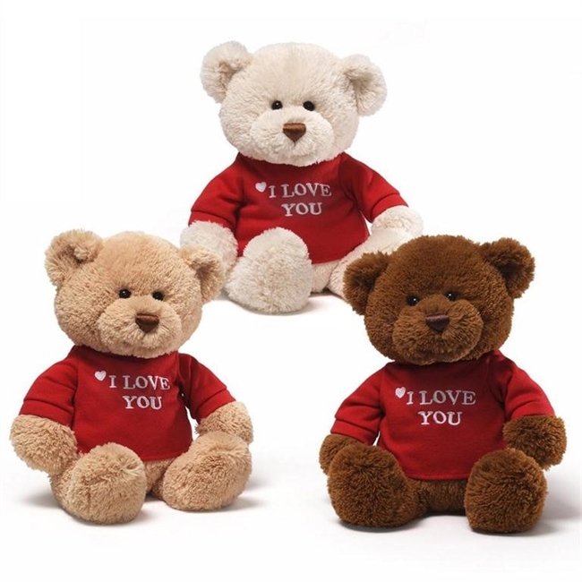 【AEAE】I LOVE TEDDY TEE [BURGANDY] TEDDY BEAR I LOVE YOU ANNIVERSARY VALENTINES DAY XMAS HEART